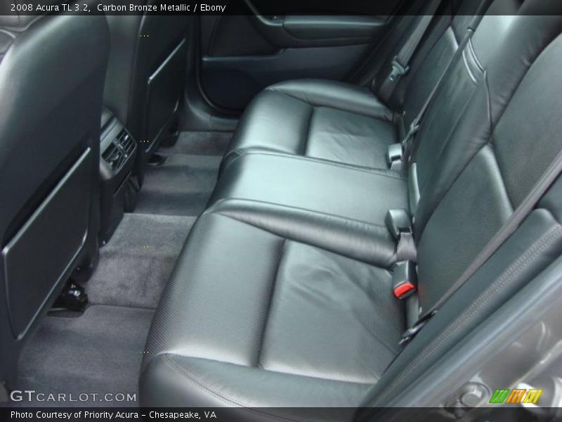 Carbon Bronze Metallic / Ebony 2008 Acura TL 3.2