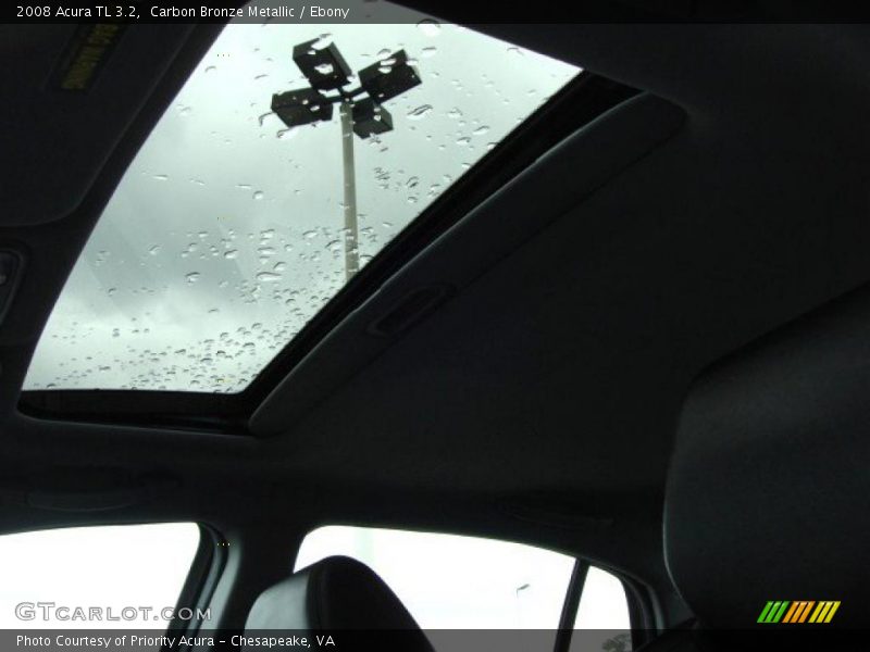 Carbon Bronze Metallic / Ebony 2008 Acura TL 3.2