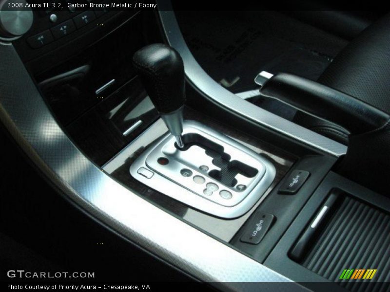 Carbon Bronze Metallic / Ebony 2008 Acura TL 3.2