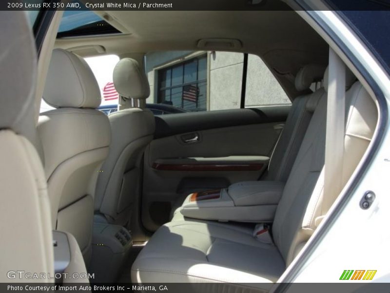 Crystal White Mica / Parchment 2009 Lexus RX 350 AWD