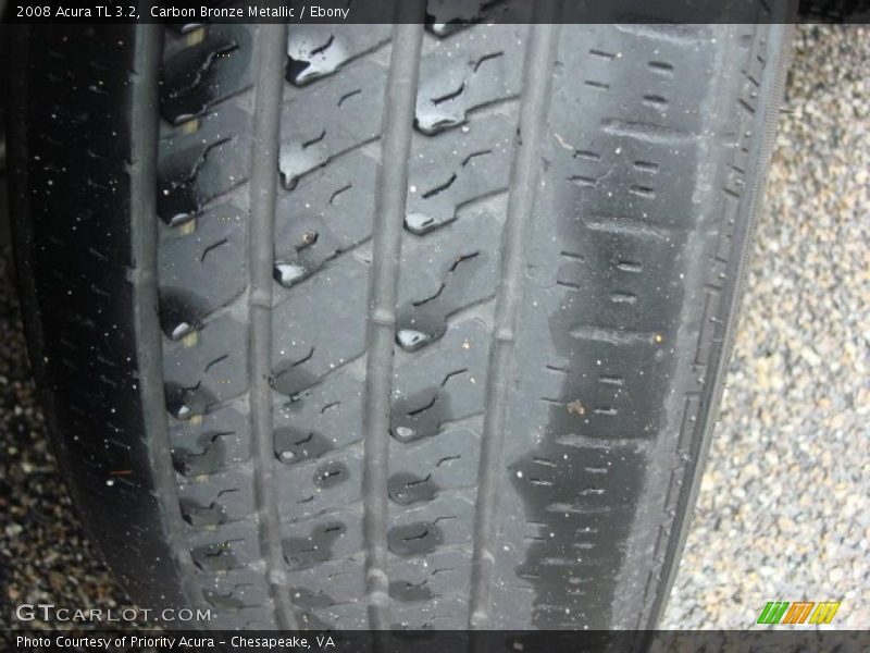 Carbon Bronze Metallic / Ebony 2008 Acura TL 3.2