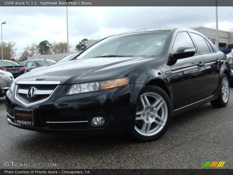 Nighthawk Black Pearl / Ebony 2008 Acura TL 3.2