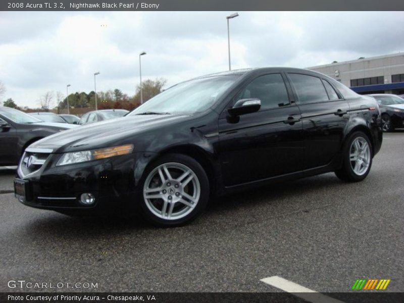 Nighthawk Black Pearl / Ebony 2008 Acura TL 3.2