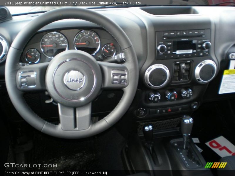 Black / Black 2011 Jeep Wrangler Unlimited Call of Duty: Black Ops Edition 4x4