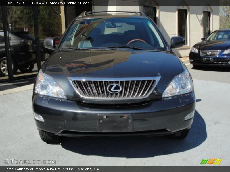 Smokey Granite / Black 2009 Lexus RX 350 AWD