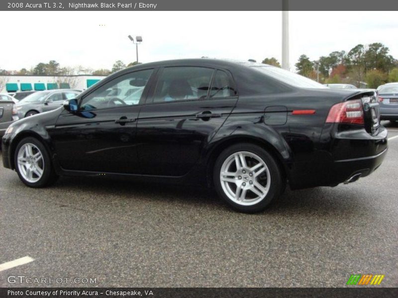 Nighthawk Black Pearl / Ebony 2008 Acura TL 3.2