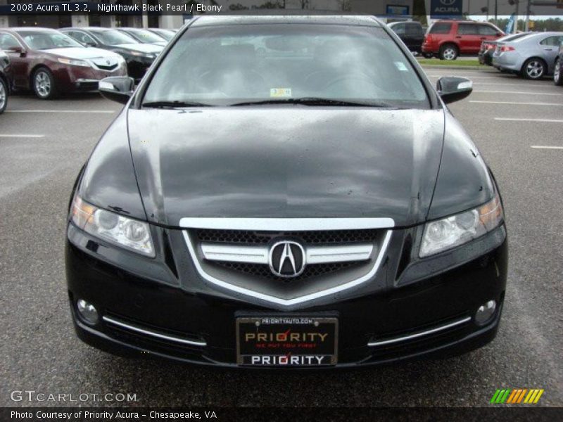 Nighthawk Black Pearl / Ebony 2008 Acura TL 3.2