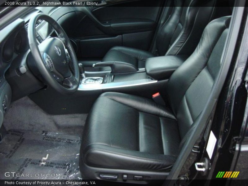 Nighthawk Black Pearl / Ebony 2008 Acura TL 3.2