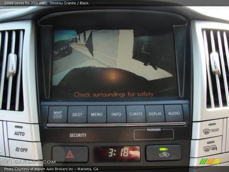 Smokey Granite / Black 2009 Lexus RX 350 AWD
