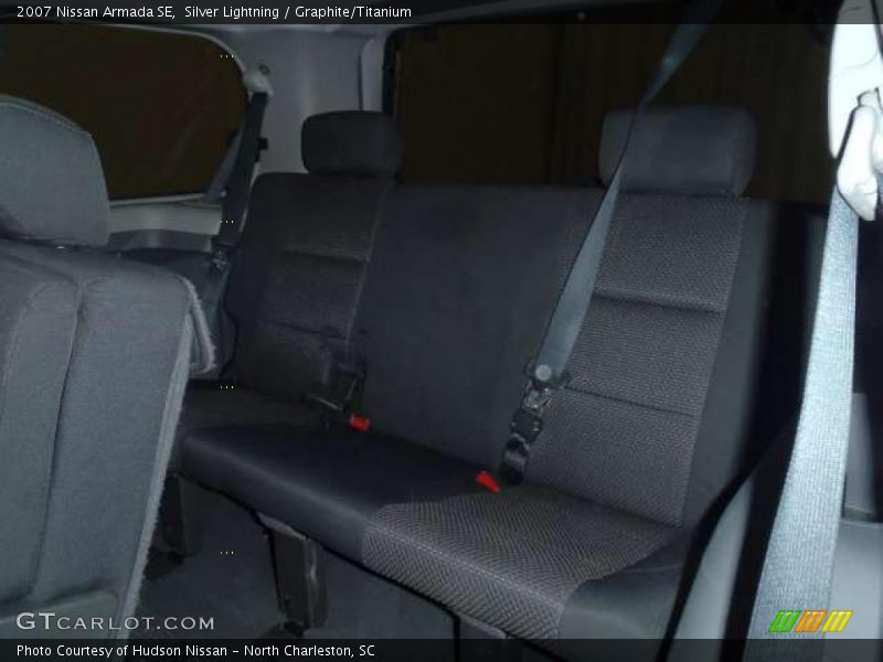 Silver Lightning / Graphite/Titanium 2007 Nissan Armada SE