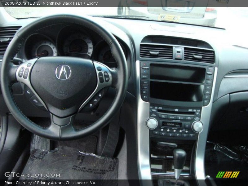 Nighthawk Black Pearl / Ebony 2008 Acura TL 3.2