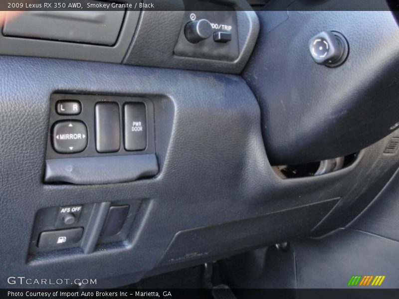 Smokey Granite / Black 2009 Lexus RX 350 AWD