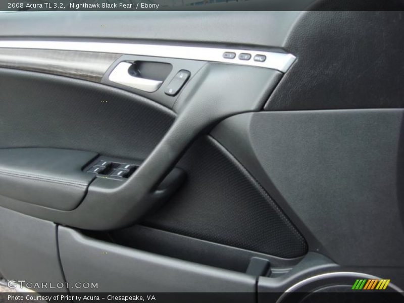 Nighthawk Black Pearl / Ebony 2008 Acura TL 3.2