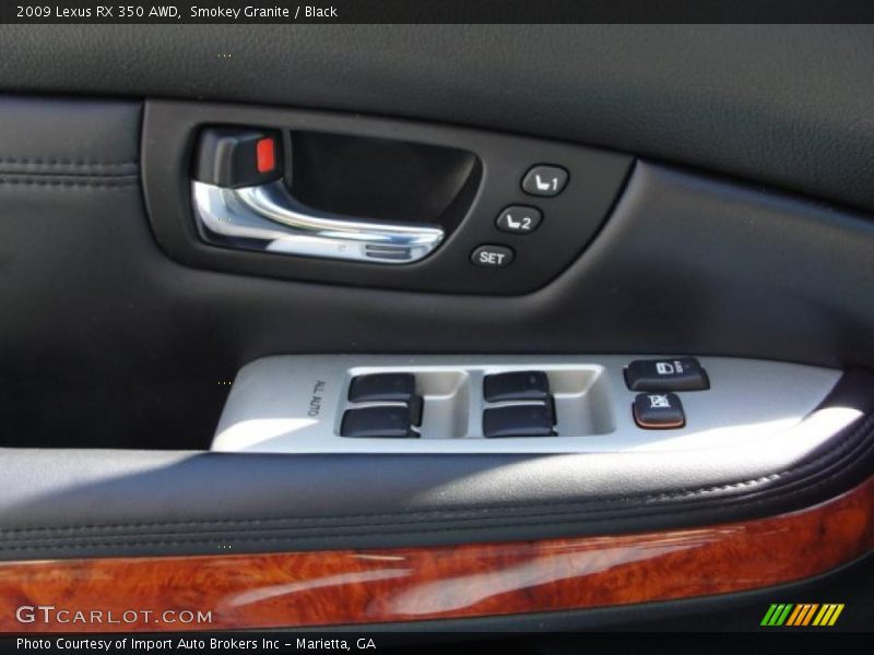 Smokey Granite / Black 2009 Lexus RX 350 AWD