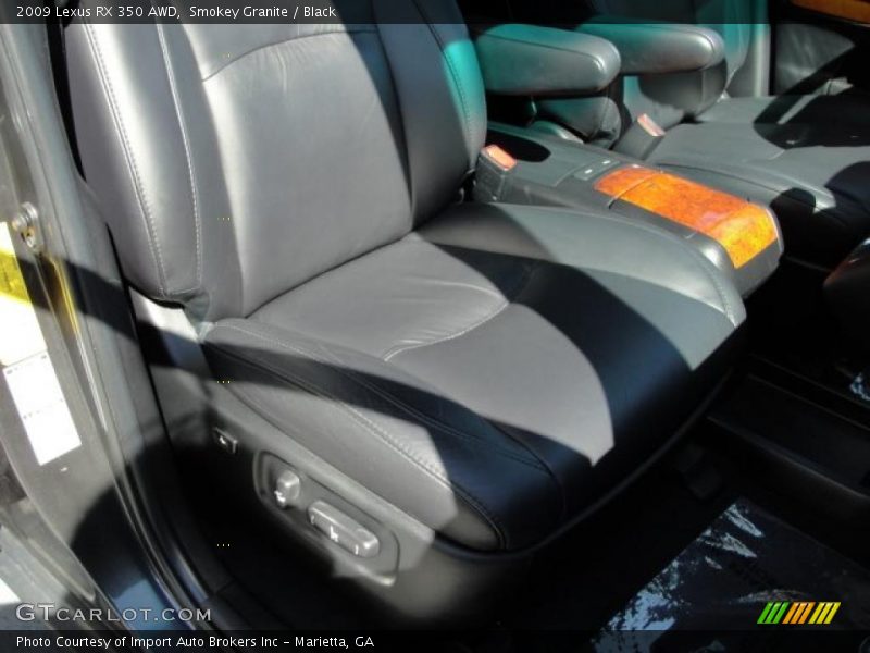 Smokey Granite / Black 2009 Lexus RX 350 AWD