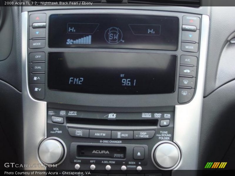 Nighthawk Black Pearl / Ebony 2008 Acura TL 3.2