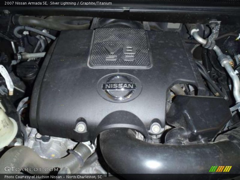 Silver Lightning / Graphite/Titanium 2007 Nissan Armada SE