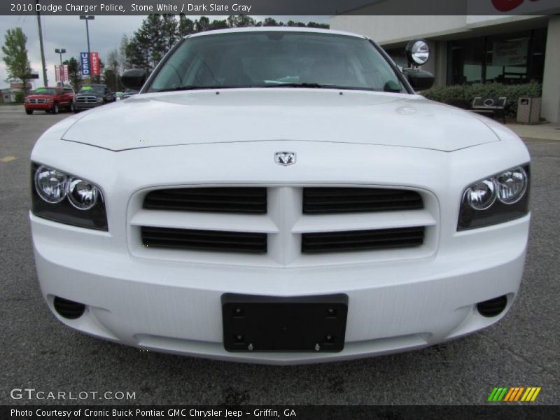  2010 Charger Police Stone White