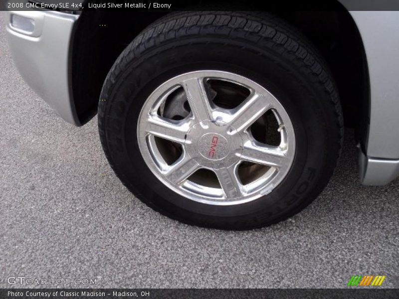 Liquid Silver Metallic / Ebony 2008 GMC Envoy SLE 4x4