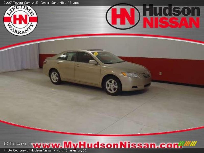 Desert Sand Mica / Bisque 2007 Toyota Camry LE