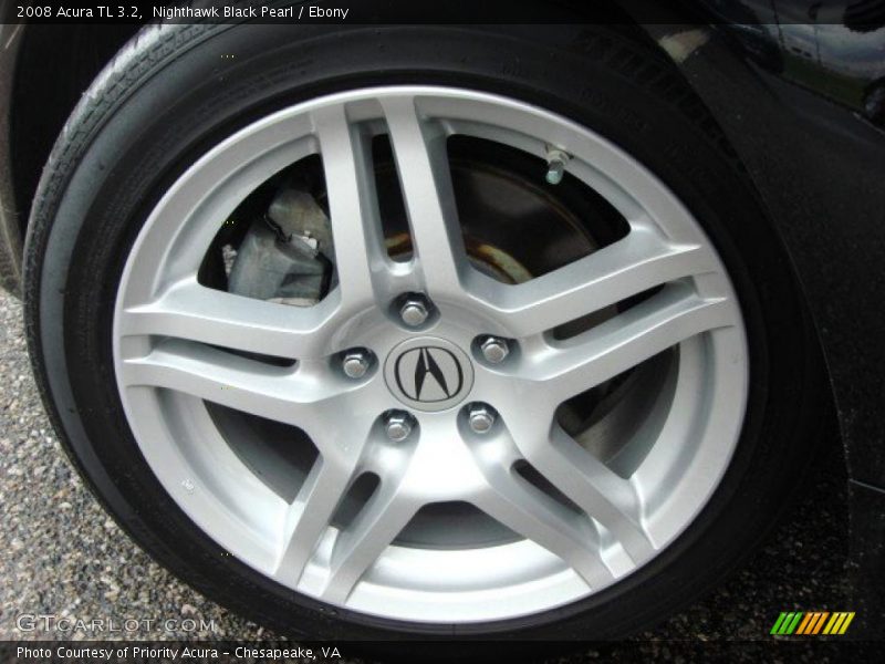 Nighthawk Black Pearl / Ebony 2008 Acura TL 3.2