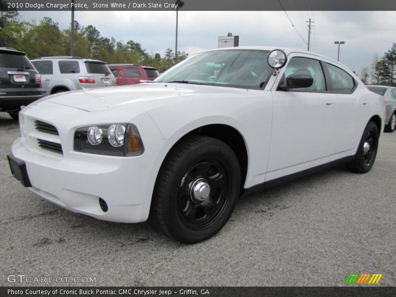 Front 3/4 View of 2010 Charger Police