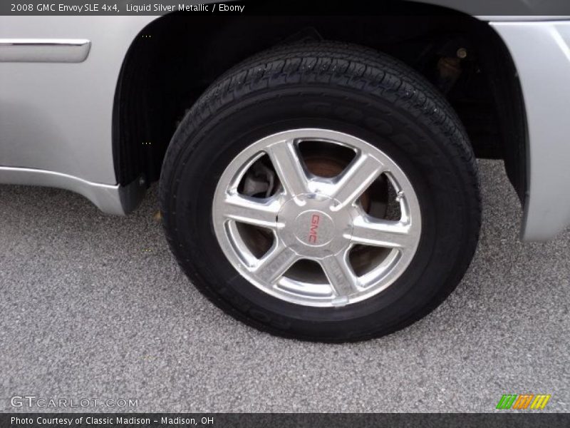 Liquid Silver Metallic / Ebony 2008 GMC Envoy SLE 4x4