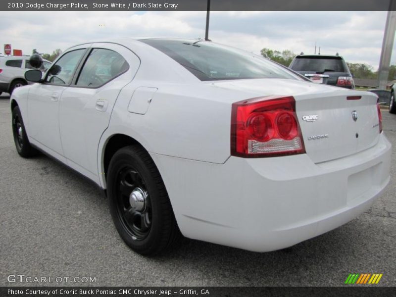  2010 Charger Police Stone White
