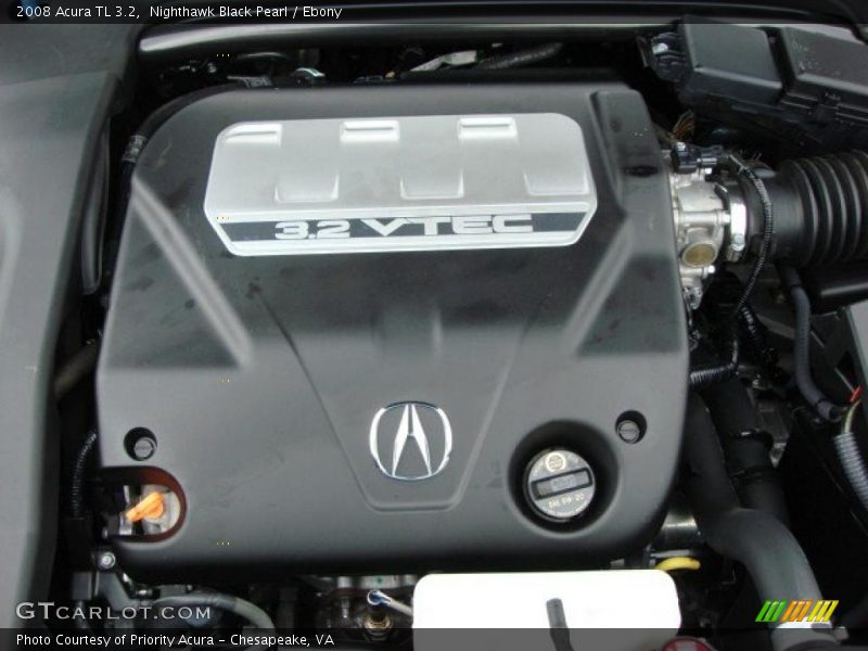 Nighthawk Black Pearl / Ebony 2008 Acura TL 3.2