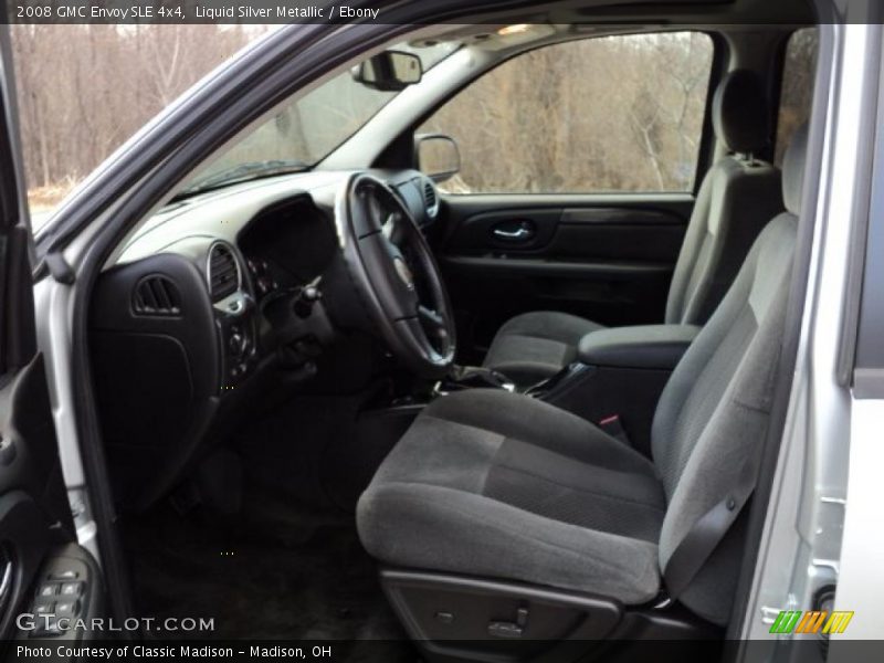 Liquid Silver Metallic / Ebony 2008 GMC Envoy SLE 4x4