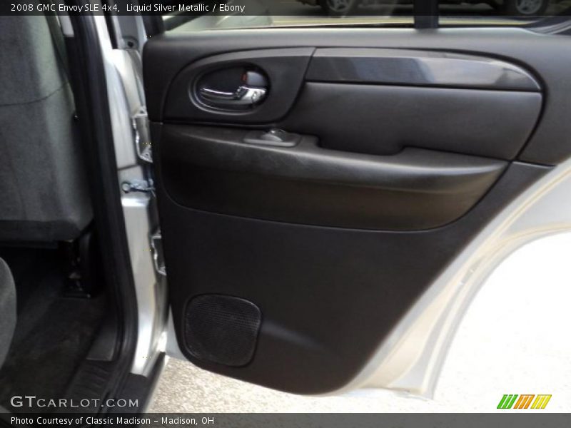 Liquid Silver Metallic / Ebony 2008 GMC Envoy SLE 4x4