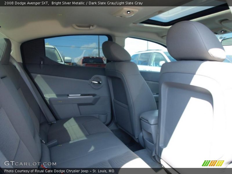 Bright Silver Metallic / Dark Slate Gray/Light Slate Gray 2008 Dodge Avenger SXT