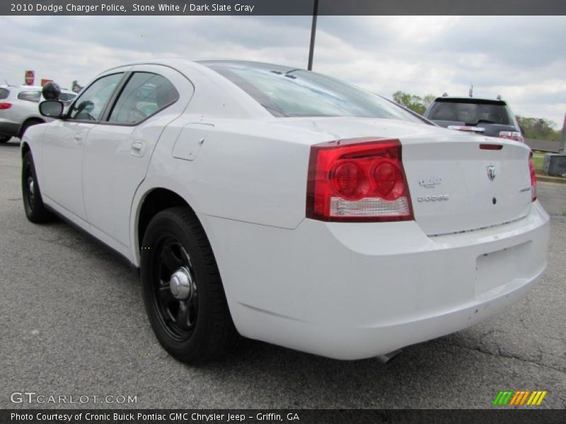  2010 Charger Police Stone White