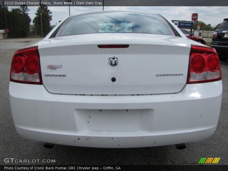  2010 Charger Police Stone White