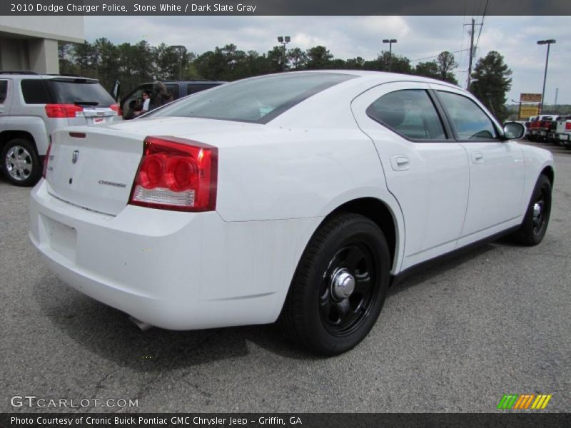  2010 Charger Police Stone White