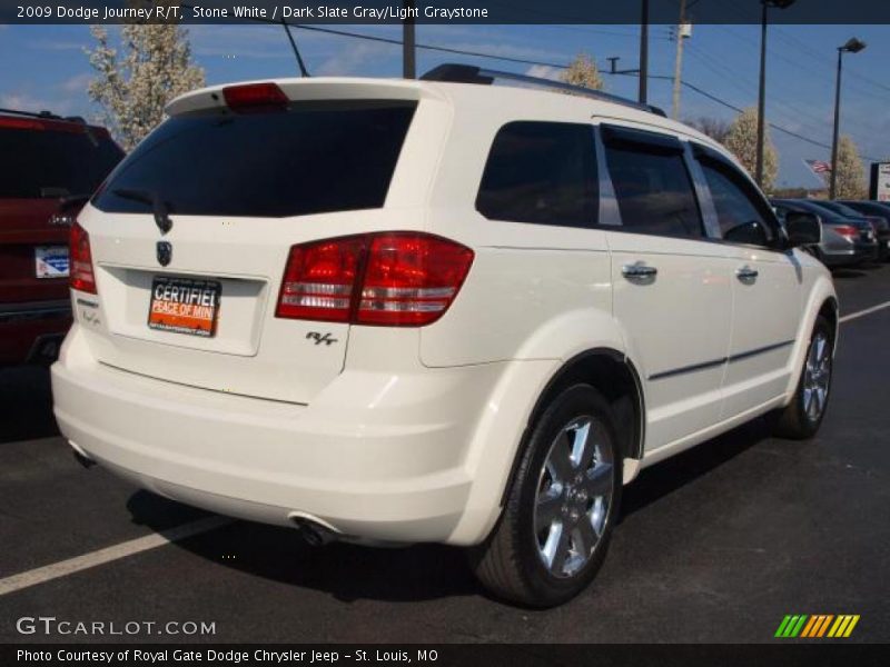 Stone White / Dark Slate Gray/Light Graystone 2009 Dodge Journey R/T