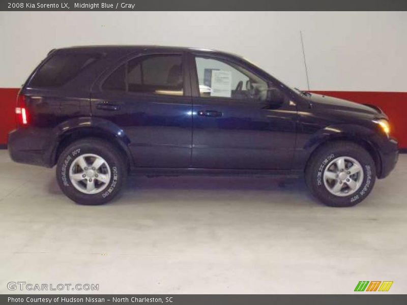 Midnight Blue / Gray 2008 Kia Sorento LX