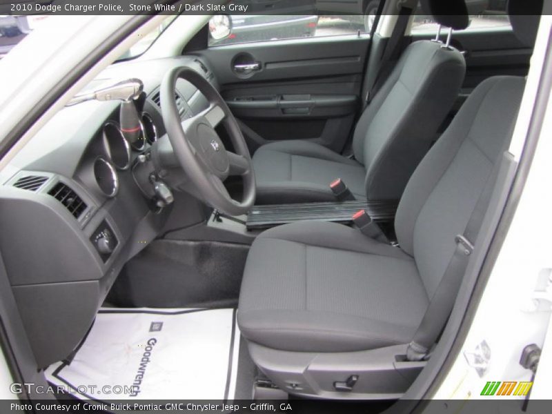 2010 Charger Police Dark Slate Gray Interior