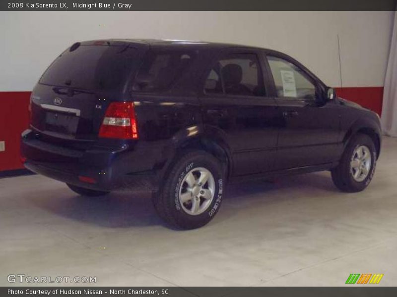 Midnight Blue / Gray 2008 Kia Sorento LX
