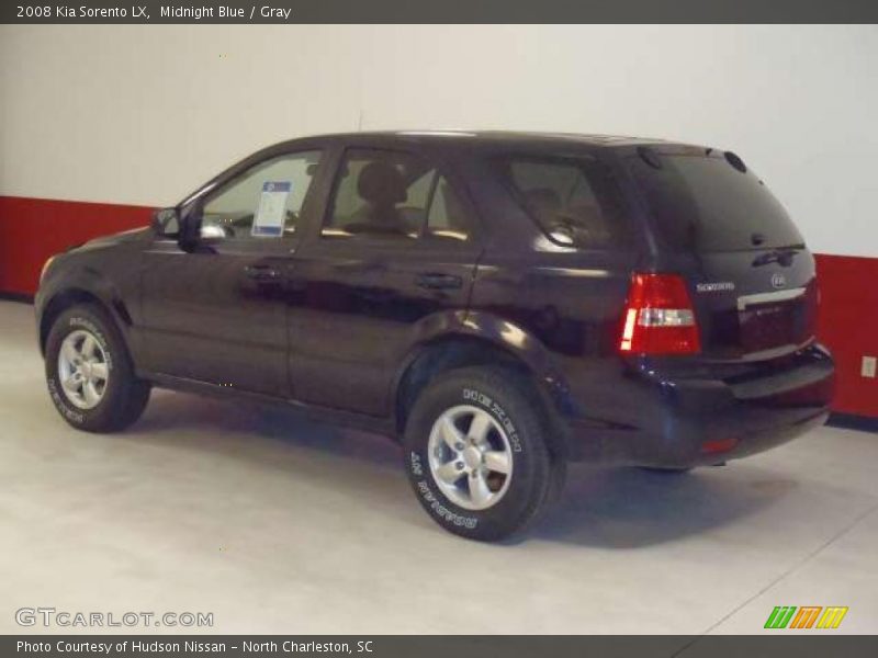 Midnight Blue / Gray 2008 Kia Sorento LX