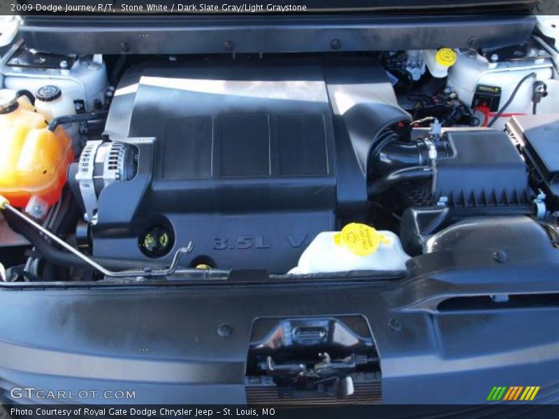 Stone White / Dark Slate Gray/Light Graystone 2009 Dodge Journey R/T