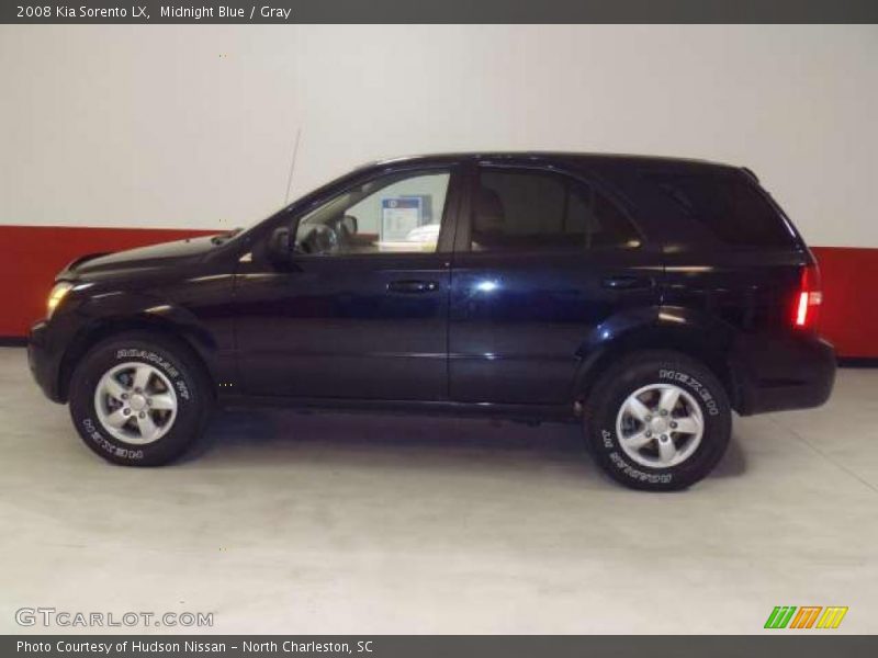 Midnight Blue / Gray 2008 Kia Sorento LX