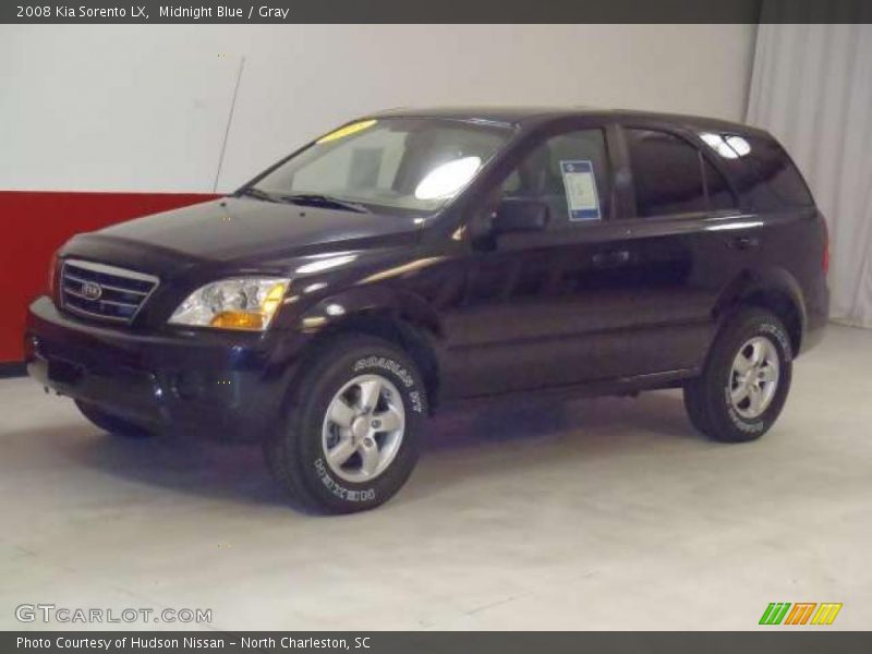 Midnight Blue / Gray 2008 Kia Sorento LX