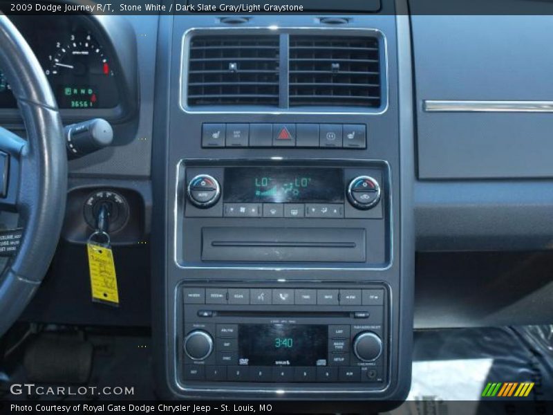 Stone White / Dark Slate Gray/Light Graystone 2009 Dodge Journey R/T