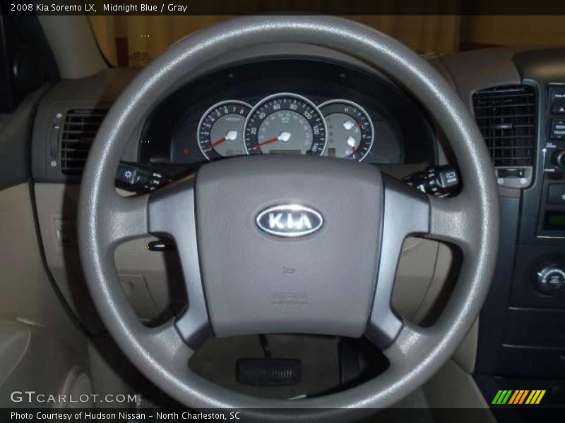 Midnight Blue / Gray 2008 Kia Sorento LX