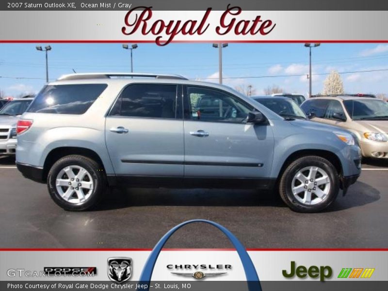 Ocean Mist / Gray 2007 Saturn Outlook XE
