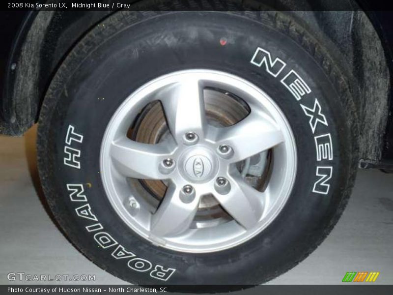 Midnight Blue / Gray 2008 Kia Sorento LX