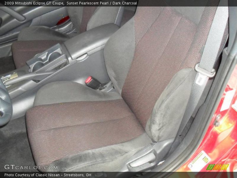 Sunset Pearlescent Pearl / Dark Charcoal 2009 Mitsubishi Eclipse GT Coupe