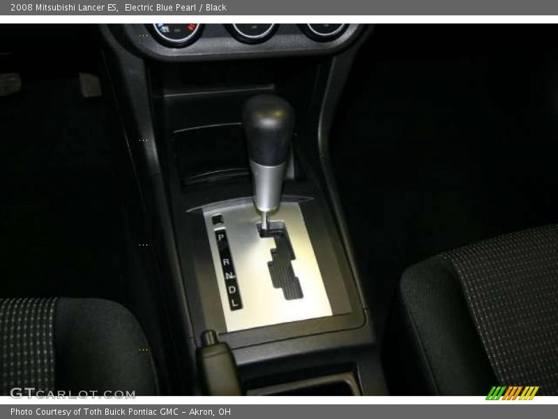 Electric Blue Pearl / Black 2008 Mitsubishi Lancer ES
