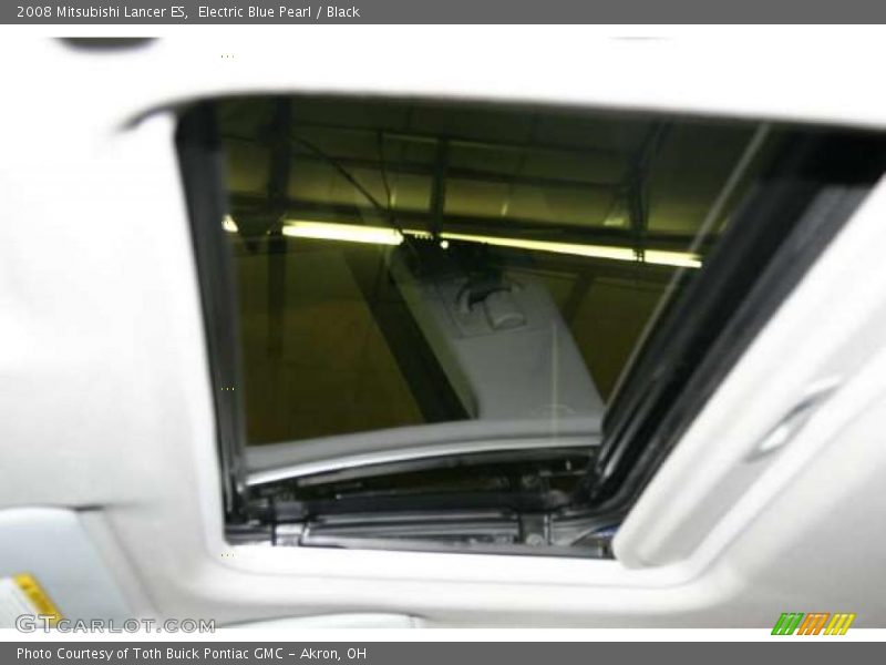 Electric Blue Pearl / Black 2008 Mitsubishi Lancer ES